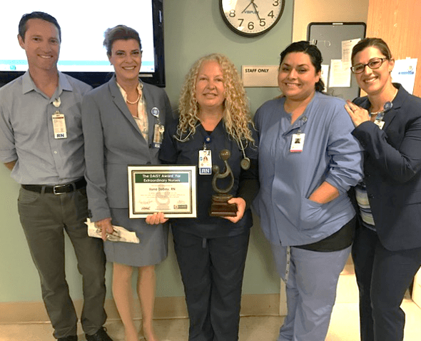 SVMHS Nurse Receives DAISY Award